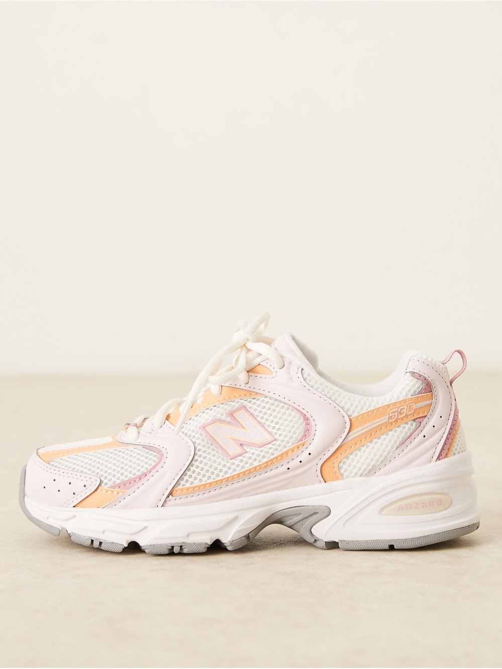 NIB Anthropologie New Balance 530 in Dried Orange/Pink Granite Size 9.5 Women - Picture 3 of 7